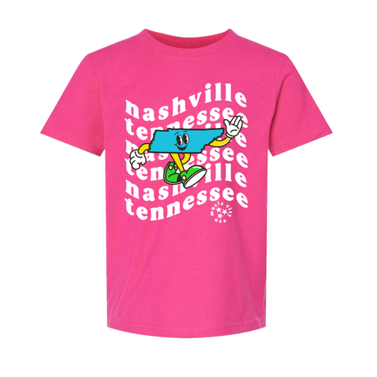 YOUTH Nashville Map Tee