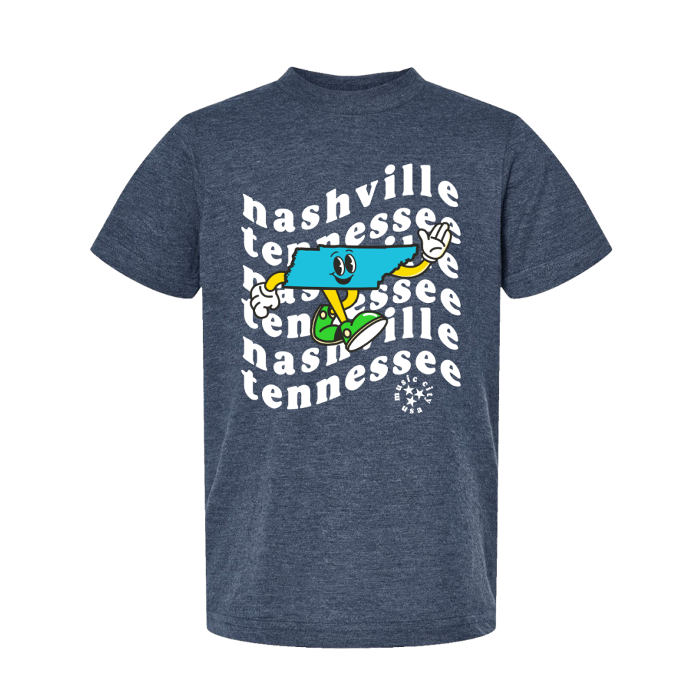 YOUTH Nashville Map Tee