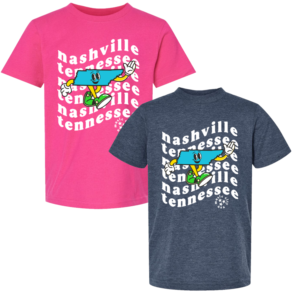 YOUTH Nashville Map Tee