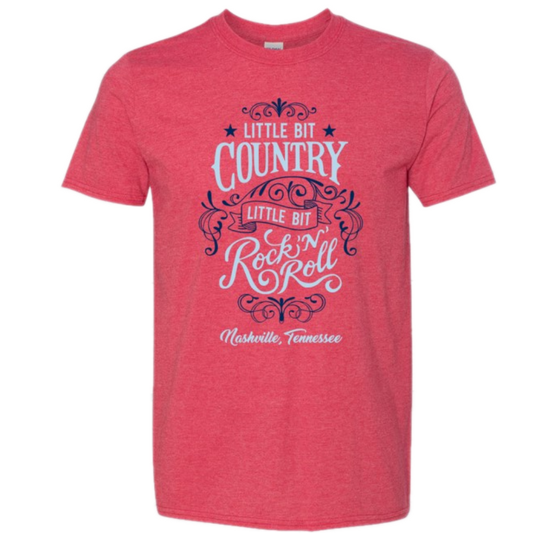 Heather Red Little Bit Country Tee