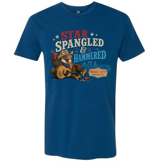 Star Spangled and Hammered Tee