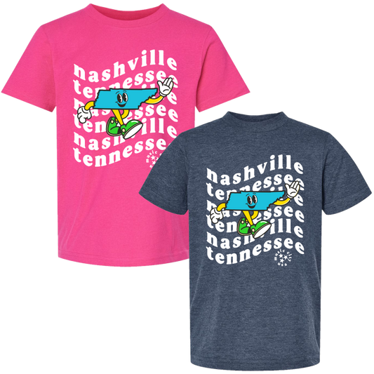 YOUTH Nashville Map Tee