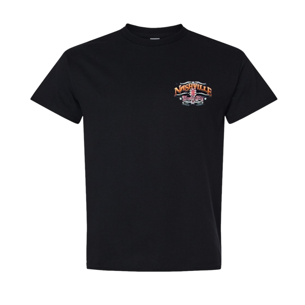 YOUTH Black Guitar Tee